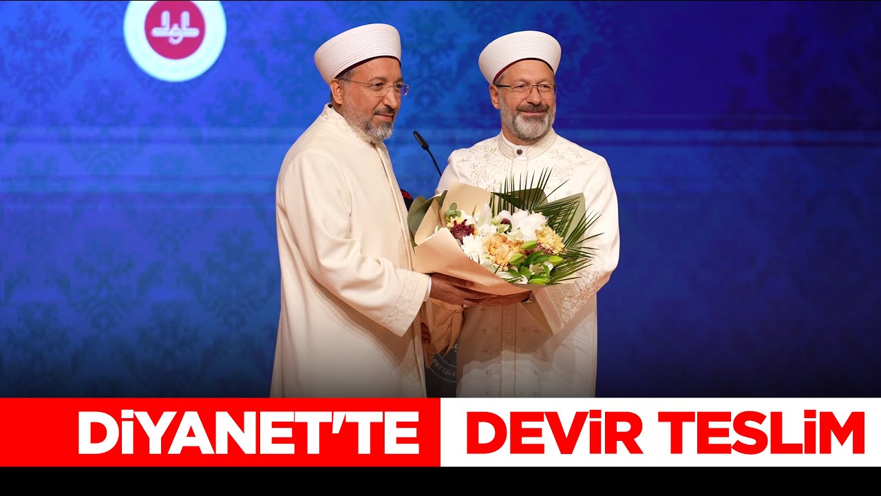 Diyanet’te devir teslim Diyanet’te devir teslim