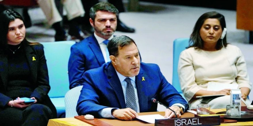 Siyonist Danny Danon BM’de Katar’ı tehdit etti Siyonist Danny Danon BM’de Katar’ı tehdit etti
