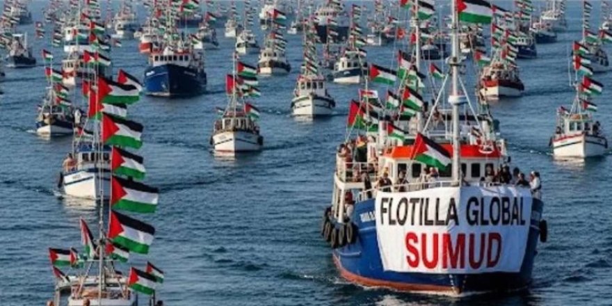 Sumud Filosu’nun 2 hafta içinde Gazze’ye ulaşması hedefleniyor