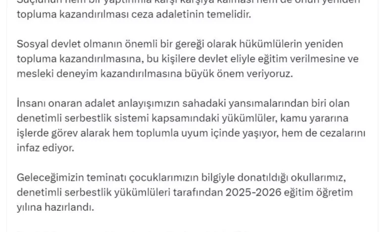 Denetimli Serbestlik Yükümlüleri Eğitim Kurumlarını Hazırladı Denetimli Serbestlik Yükümlüleri Eğitim Kurumlarını Hazırladı