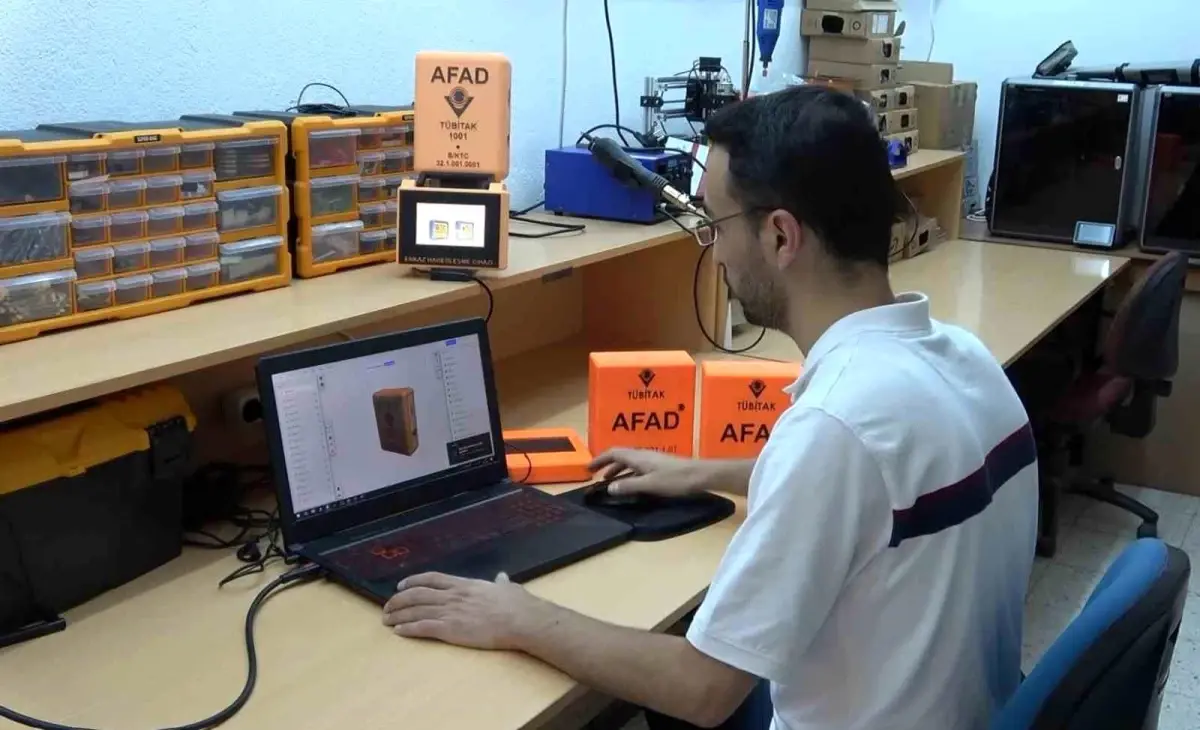 SDÜ Öğretim Üyesi Deprem Sensör Sistemi Geliştirdi