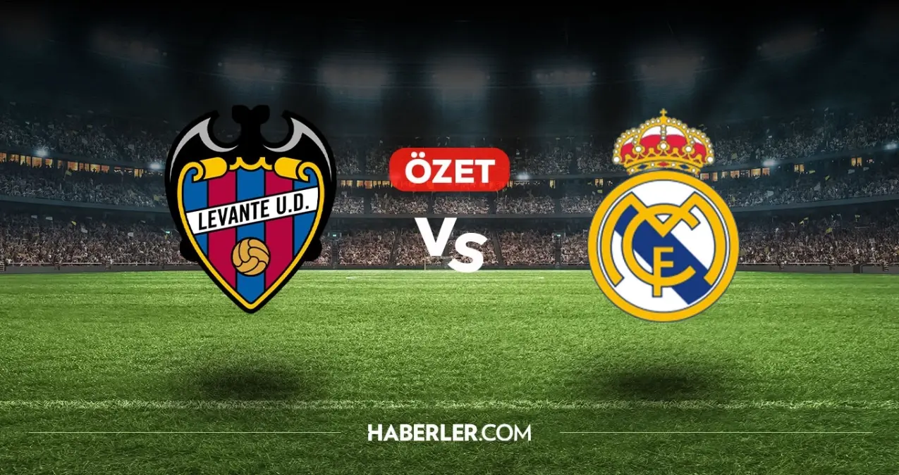 Levante Real Madrid maç özeti ve golleri! (VİDEO) Levante Real Madrid geniş özeti! Golleri kim attı, maç kaç kaç bitti?
