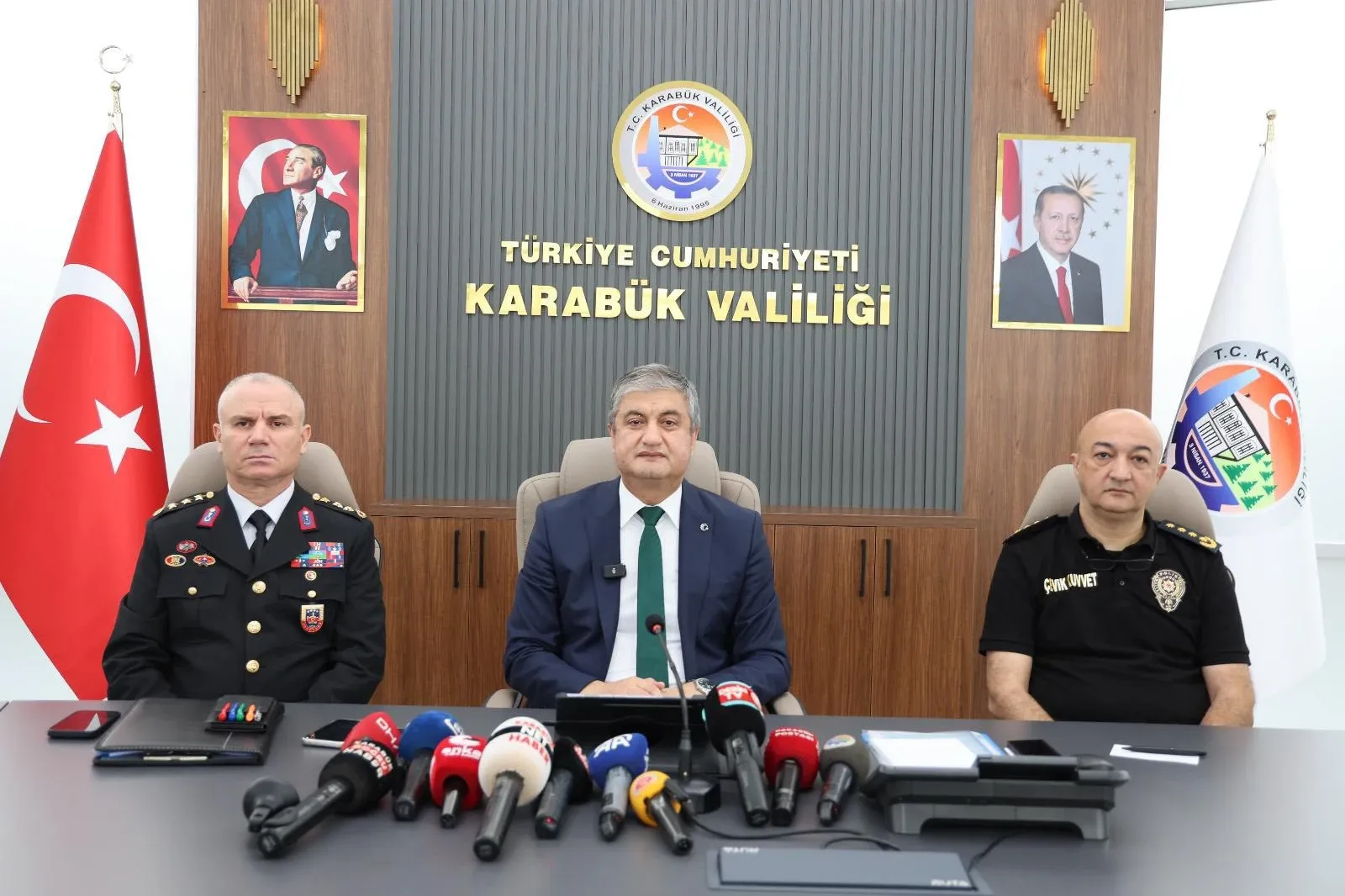 ASAYİŞ Karabük Valisi Yavuz: Eylül ayında kentte suç oranları düştü