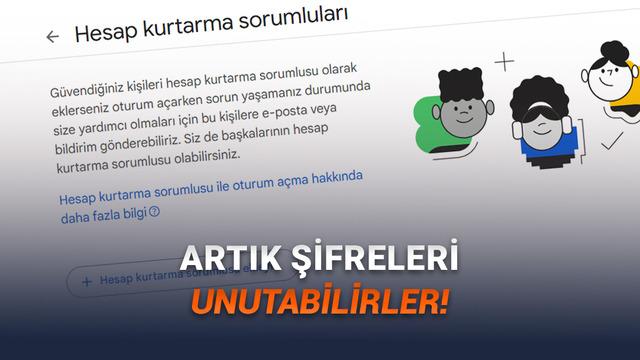 Google’dan Yeni Özellik: Hesap Kurtarma Kişileri Google’dan Yeni Özellik: Hesap Kurtarma Kişileri
