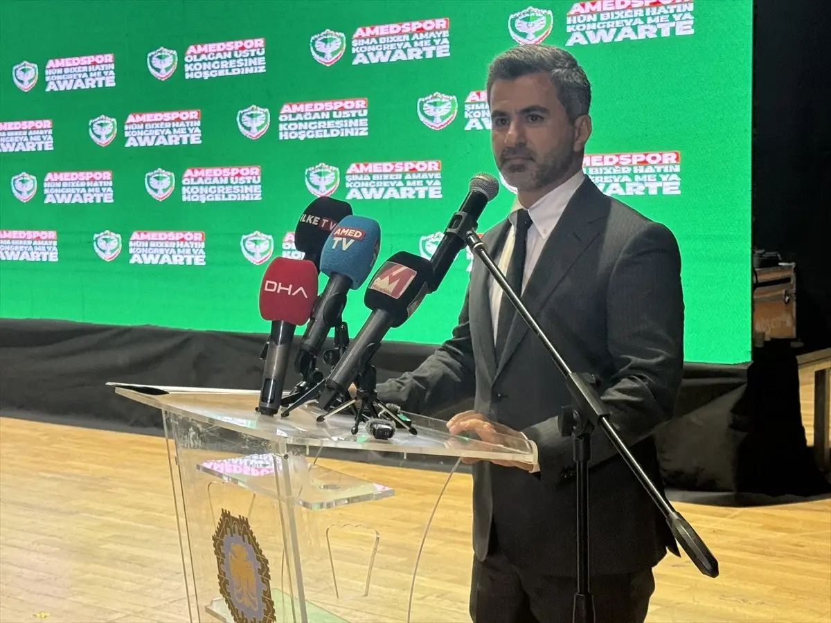 Amed Sportif Faaliyetler Kulübü’nde Başkanlık Değişikliği Amed Sportif Faaliyetler Kulübü’nde Başkanlık Değişikliği