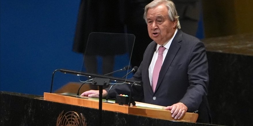 BM Genel Sekreteri Guterres, Gazze’deki Hava Saldırılarını BM Genel Sekreteri Guterres, Gazze’deki Hava Saldırılarını