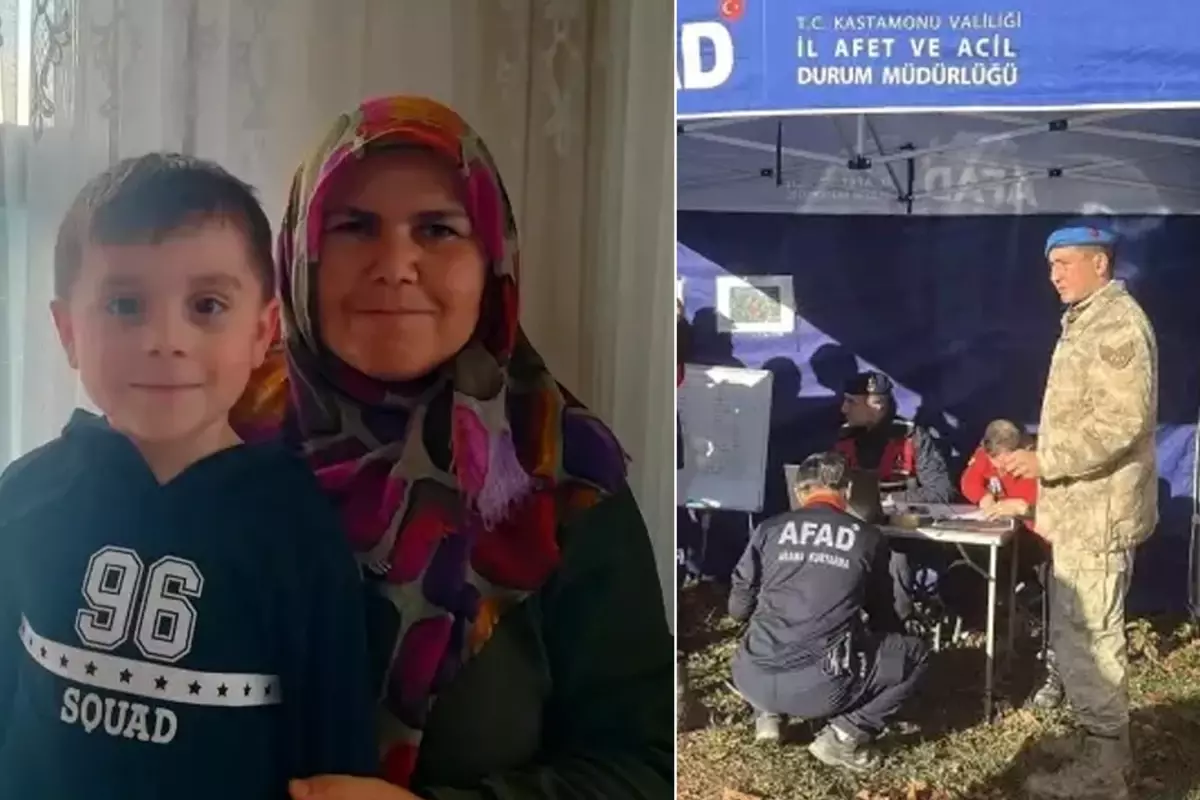 Kastamonu’da kaybolan anne ve oğlu için arama devam ediyor Kastamonu’da kaybolan anne ve oğlu için arama devam ediyor