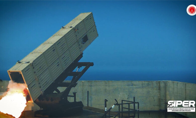 SİPER 1 Uzun Menzilli Hava Savunma Füzesi’nin Testi SİPER 1 Uzun Menzilli Hava Savunma Füzesi’nin Testi