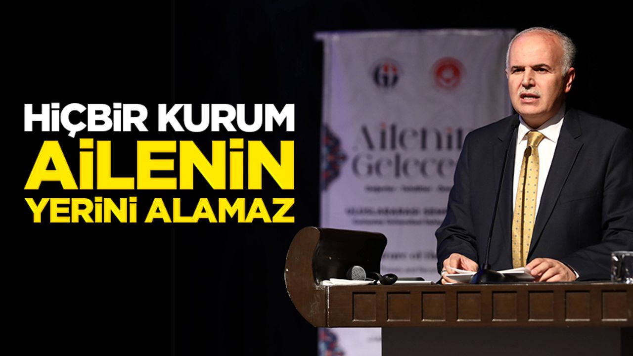 Ailenin Geleceği Sempozyumu Gaziantep’te Gerçekleşti Ailenin Geleceği Sempozyumu Gaziantep’te Gerçekleşti