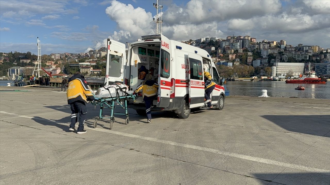 Zonguldak’ta Gemi Kazası Tatbikatı Gerçekleştirildi